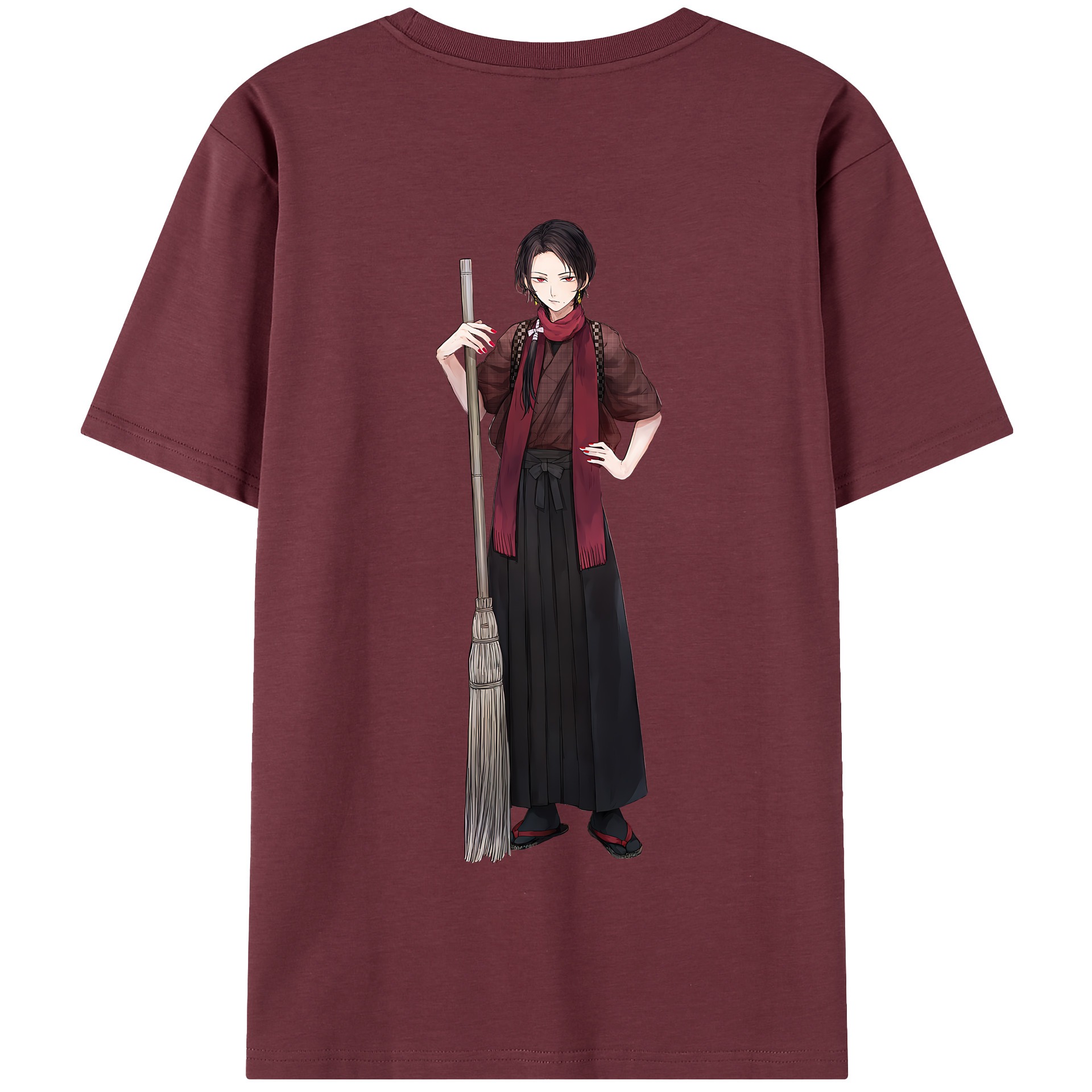 （画像用） 刀剣乱舞 Touken Ranbu 綿100％半袖Tシャツ（背面プリント）